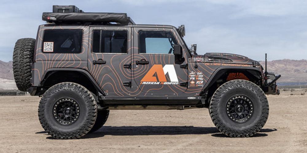 Jeep Wrangler KMC Wheels KM235 GRENADE CRAWL